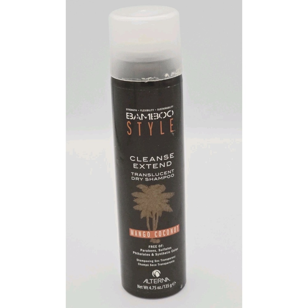 New‎ Alterna Bamboo Style Cleanse Extend Translucent Dry Shampoo 4.75 oz